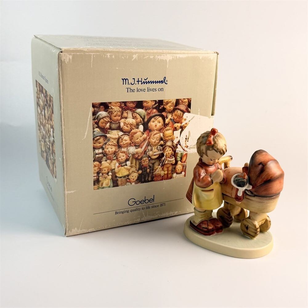 Vintage Goebel Hummel Doll Mother Figurine #67 with Box 4.5 Inches Free Shipping